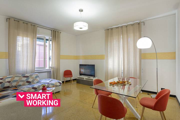 Ferienwohnung für 6 Personen, mit Balkon in Genua