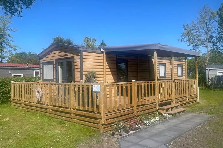 Chalet voor 4 personen, met tuin in Lauwersoog