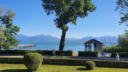 Ferienwohnung für 2 Personen, mit Balkon in Seebruck