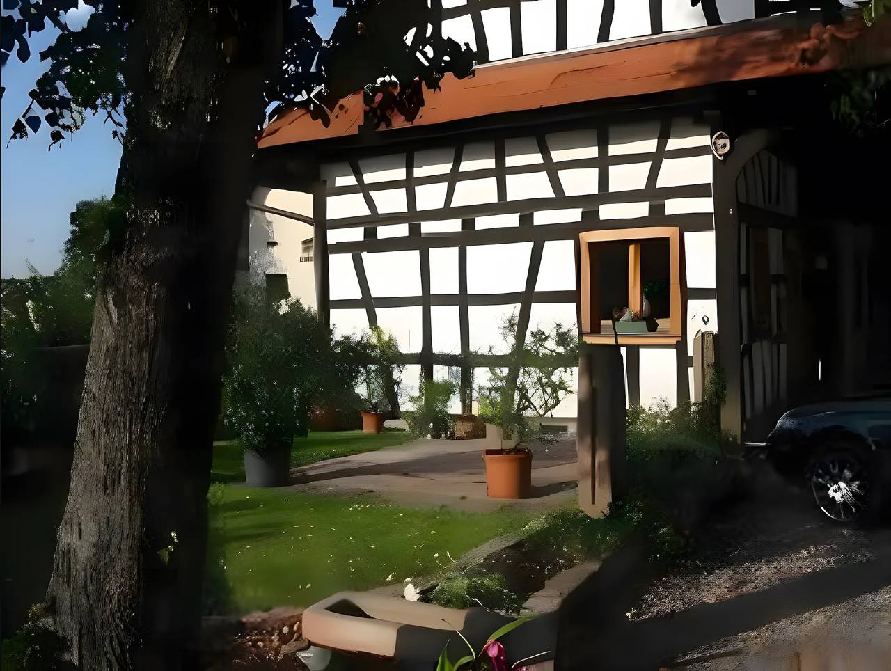 Ganze Wohnung, Apartment 'Rheinaue' mit Gemeinschaftsgarten, Balkon und Wlan in Ichenheim, Neuried