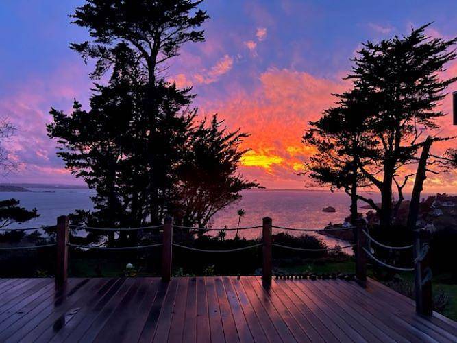 Villa Caroline in Trébeurden, Rosa Granitküste