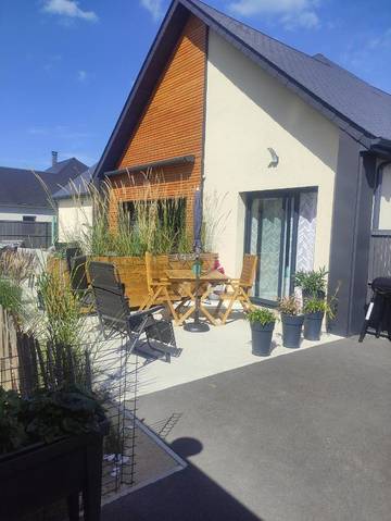 Maison d’hôte pour 3 personnes, avec jardin à Hermanville-sur-Mer