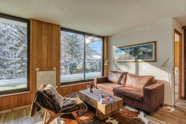 Ganze Wohnung, Residence Montana Garden View Near to Grands Montets Ski Lift, Sleeps 4 in Argentière, Chamonix
