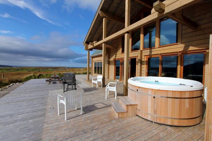 Lodge für 10 Personen, mit Sauna in Schottland