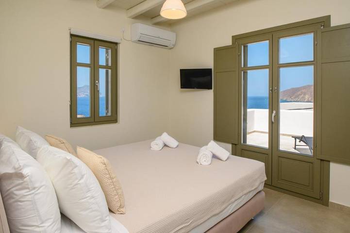 Location de vacances pour 4 personnes, avec vue et terrasse dans Egíali - 2