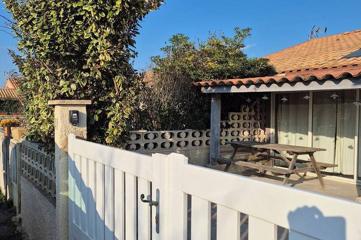 Maison de vacances pour 6 personnes, avec balcon à Gruissan