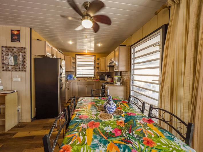 Location de vacances pour 6 personnes, avec jardin dans Papara - 4