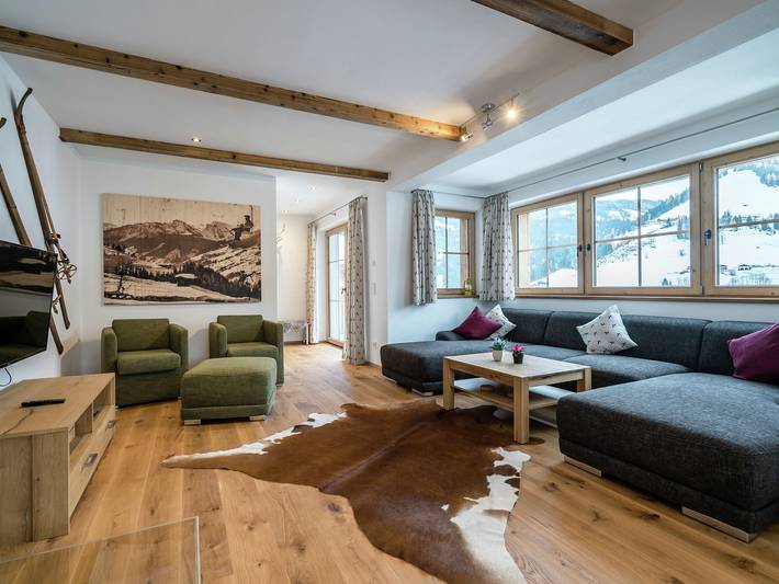 Chalet für 12 Personen, mit Garten und Sauna sowie Terrasse, kinderfreundlich im Salzburger Land - 2