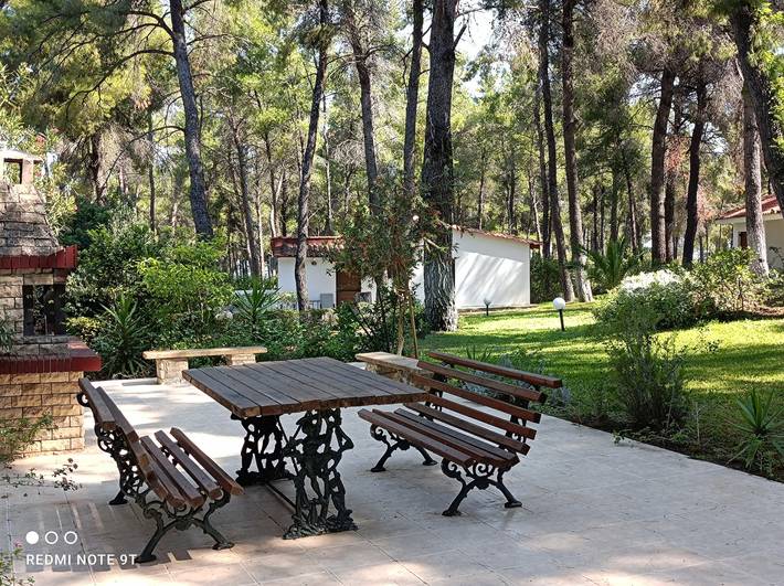 Ferienhaus für 6 Personen, mit Terrasse und Garten in Chalkidiki