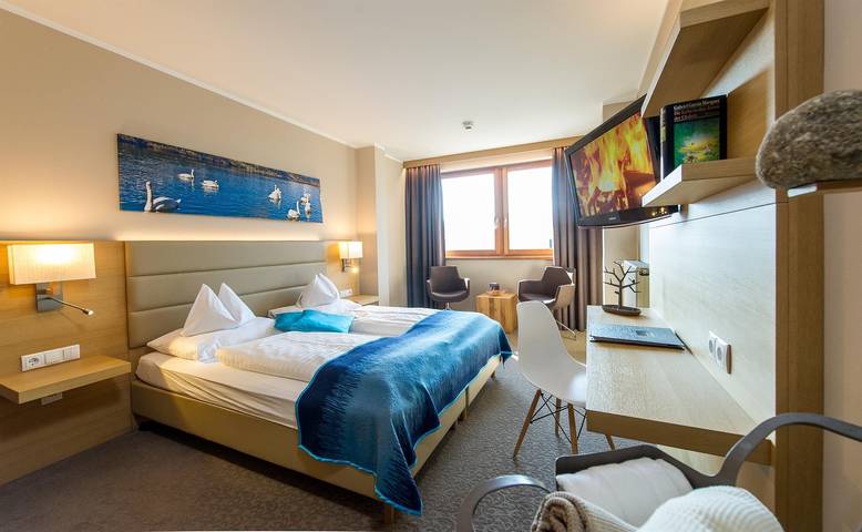 Hotel für 2 Personen, mit Terrasse und Garten sowie Pool und Sauna in Seeboden - 4