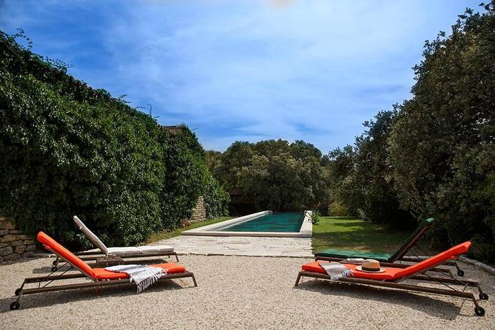 Chambre d’hôte pour 4 personnes, avec piscine ainsi que jardin et vue, animaux acceptés à Gordes - 4