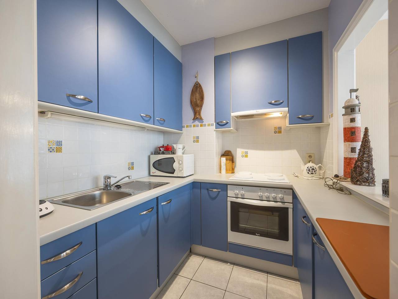 Retro-Studio mit Schlafbereich in Middelkerke, Belgische Küste