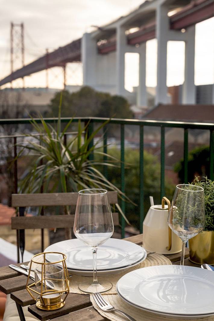 Ferienwohnung für 2 Personen, mit Terrasse in Lissabon - 4
