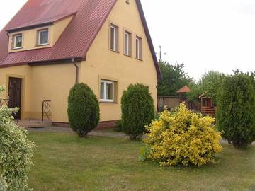 Lodge für 5 Personen, mit Garten und Ausblick sowie Seeblick und Terrasse im Stettiner Haff
