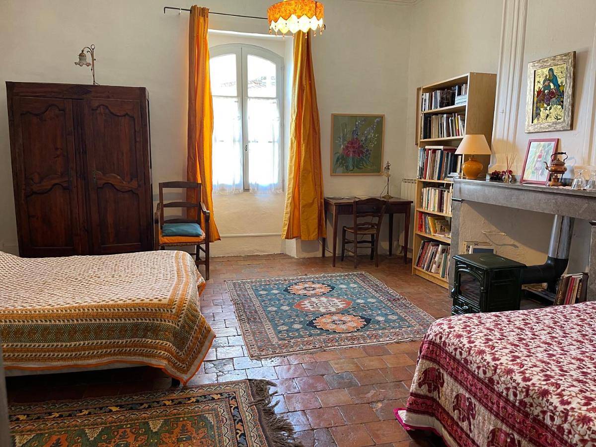 Deluxe Double Room (2 Adults + 1 Child) in Saint-Hippolyte-du-Fort, Parc national des Cévennes