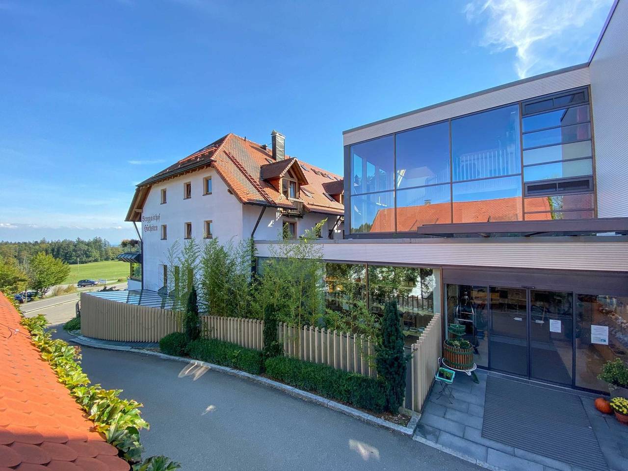 Höchsten Natur Erlebnis Hotel - Doppelzimmer Stammhaus Kat. Ii in Illmensee, Region Bodensee-Oberschwaben
