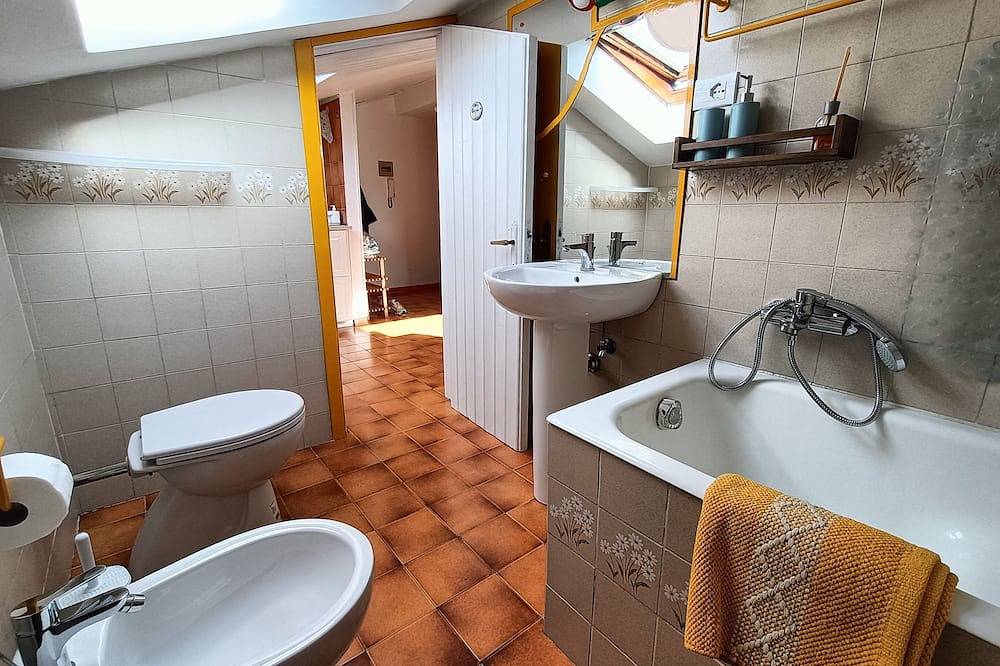 Appartamento intero, Mansard studio: Sea-5 Terre-trekking-excursions. in San Terenzo, Comune di Lerici