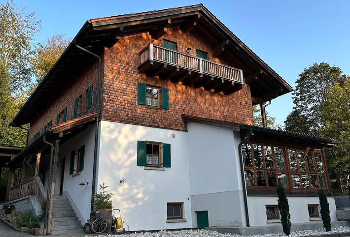 Ferienwohnung für 2 Personen, mit Balkon und Balkon/Terrasse sowie Terrasse und Garten in Lindberg - 2
