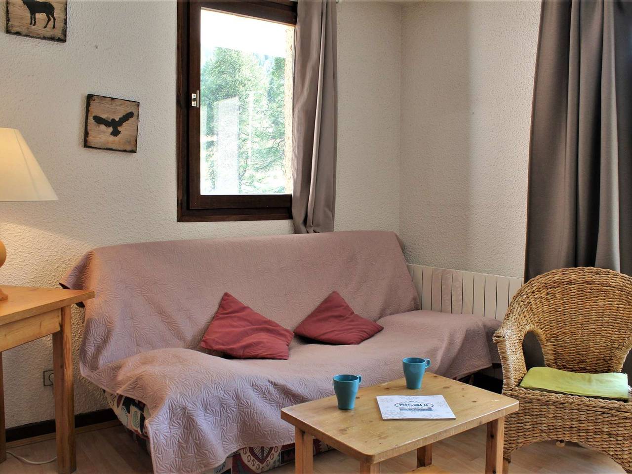 Appartement entier, Appartement 3 Pièces 6 couchages avec piscine, animaux admis à Risoul 1850 in Station de Risoul, Risoul