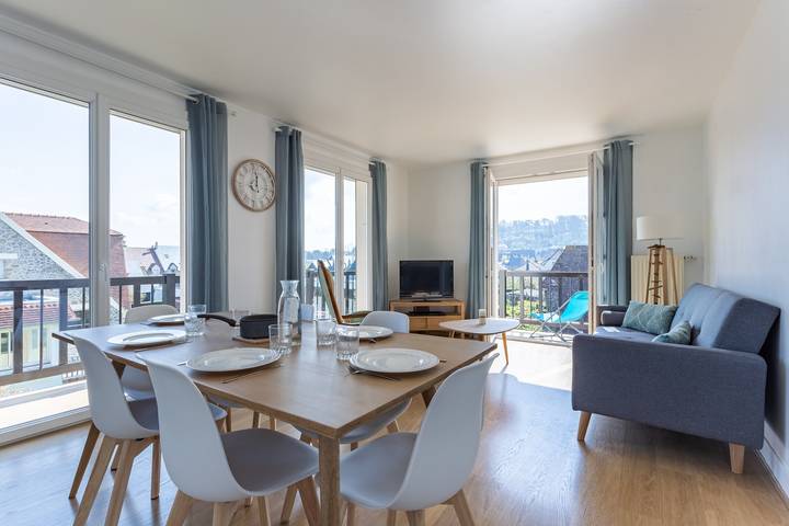 Gîte pour 6 personnes, avec balcon à Deauville - 2