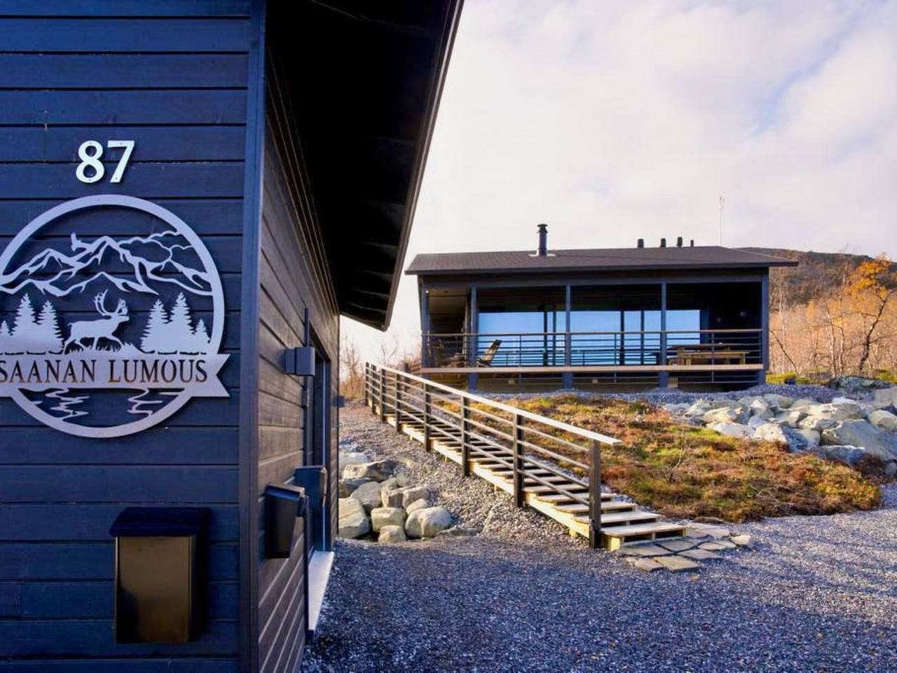 Saanan lumous in Lappland