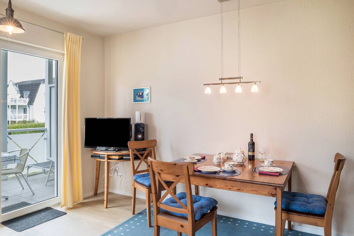 Apartamento entero, Apartamento 'Ferienwohnung Strandnähe' con balcón y Wi-Fi in Nienhagen, Rostock y sus alrededores