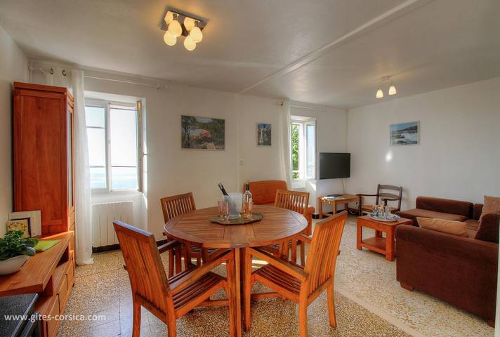 Gîte für 4 Personen, mit Terrasse und Garten sowie Ausblick auf Korsika - 4