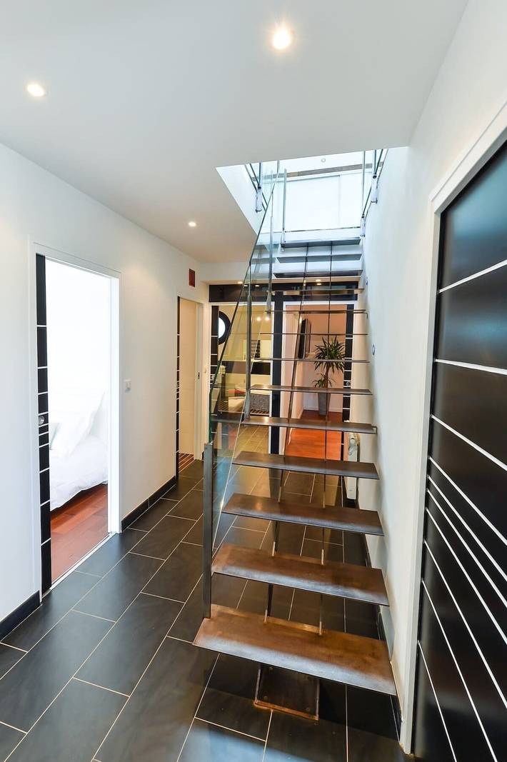 Appartement de vacances entier, Luxury Loft Vue mer exceptionnelle 180 in Ploemeur, Côte des Mégalithes