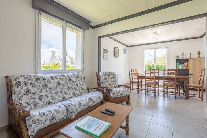 Maison de vacances 'Maison Proche Du Port Plage Et Surf' avec terrasse privée, jardin privé et Wi-Fi in Saint-Guénolé, Penmarch