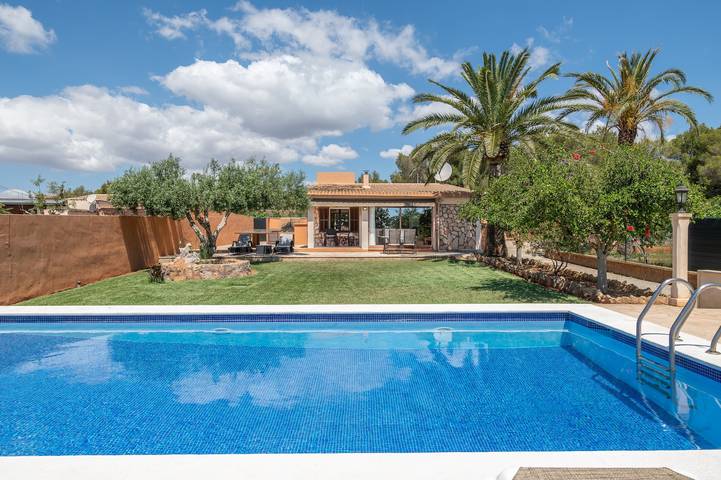 Casa de vacaciones para 6 personas, con Jardín en Portocolom