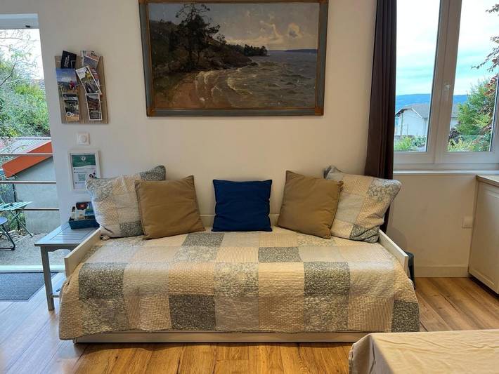 Maison d’hôte pour 3 personnes, avec terrasse et vue, animaux acceptés dans Gex - 4