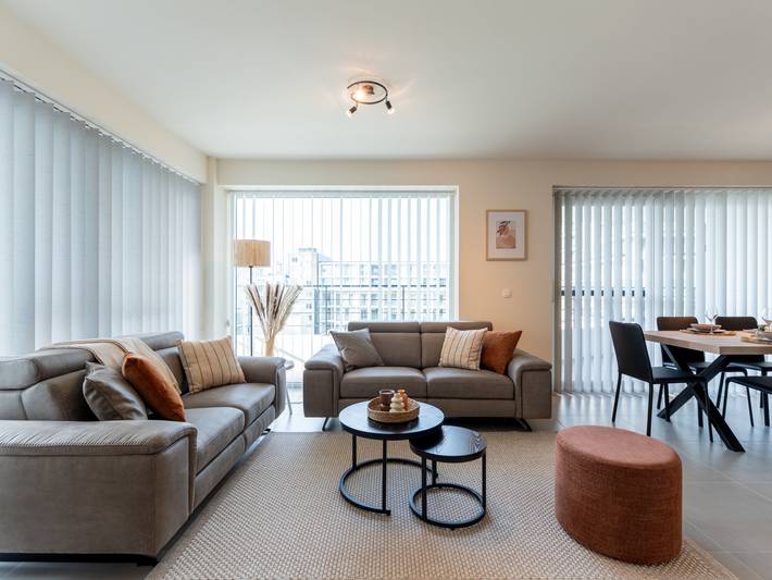 Ferienwohnung für 6 Personen, mit Balkon in Oostende