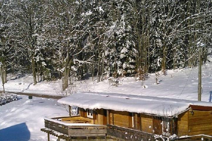 Chalet pour 4 personnes, avec terrasse