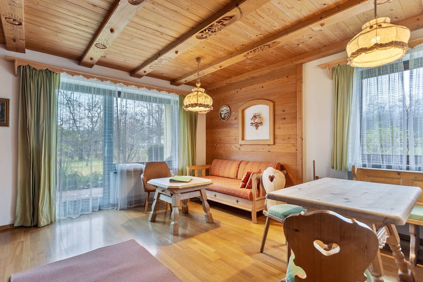 Ganze Wohnung, Ferienwohnung "Apartment - Erdgeschoss" mit Bergblick, Privater Terrasse und Wlan in Schönau am Königssee, Berchtesgadener Alpen