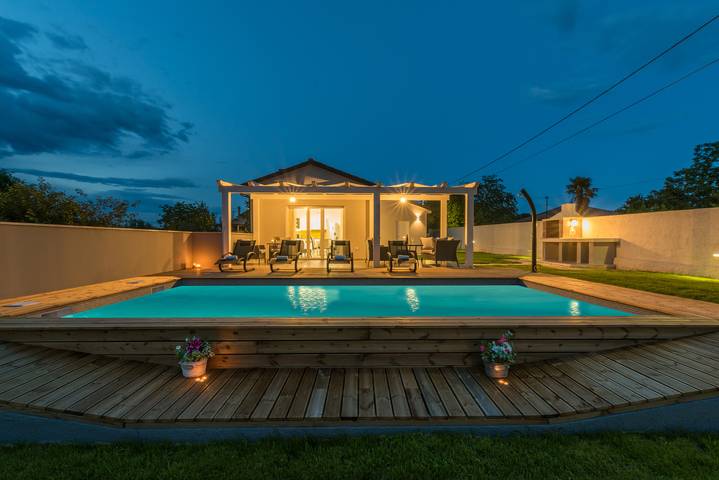 Villa pour 5 personnes, avec piscine et terrasse à Barban - 2