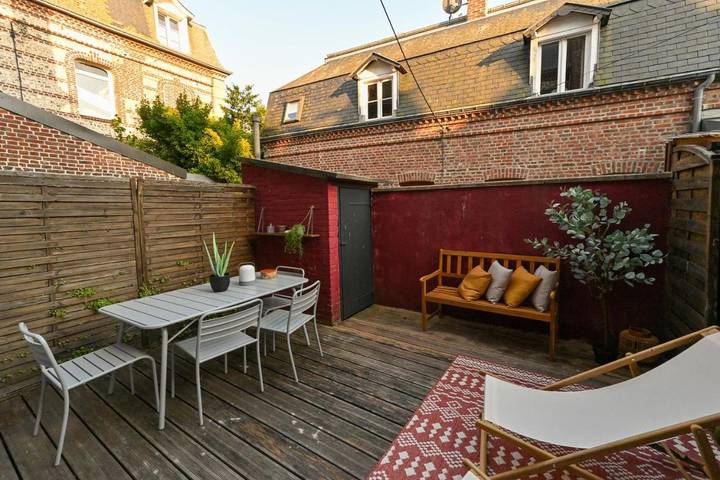 Maison de vacances pour 4 personnes, avec terrasse