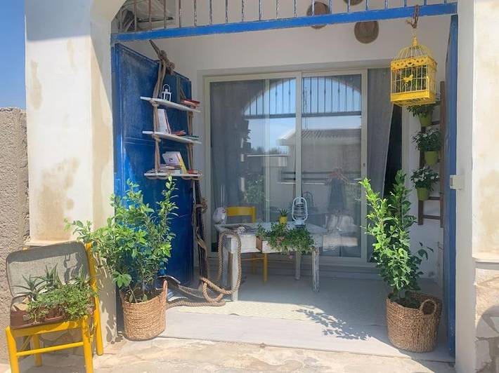 Casa vacanza per 6 persone, con giardino in Punta Braccetto