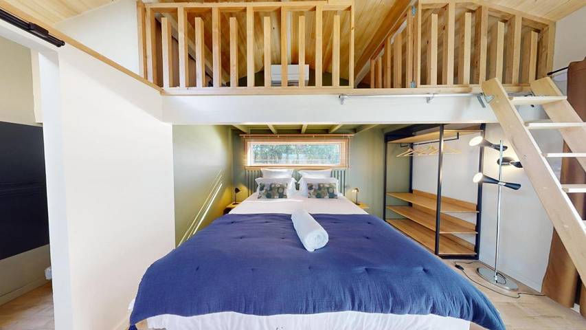 Location de vacances pour 2 personnes, avec piscine ainsi que jardin et vue à Aussonne - 3