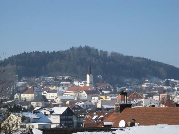 Ferienwohnung für 3 Personen, mit Balkon und Terrasse sowie Garten und Ausblick in Schönberg (Bayern) - 3