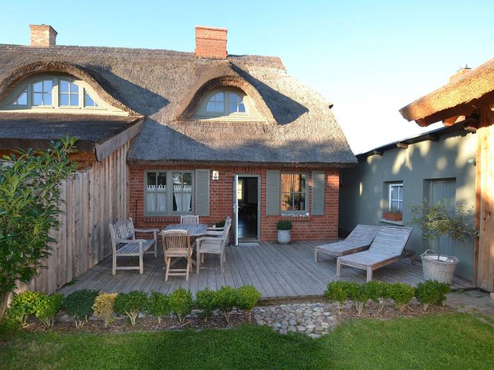 Ferienwohnung für 6 Personen, mit Terrasse und Garten sowie Seeblick und Ausblick in Lancken-Granitz - 4