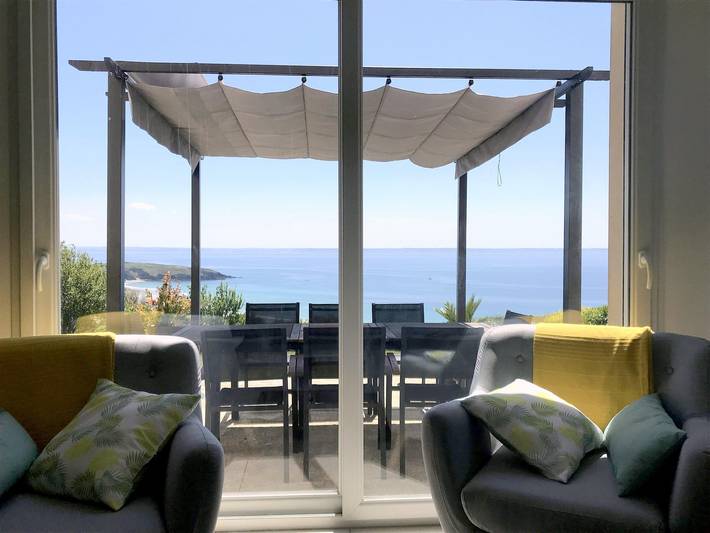 Maison de vacances pour 7 personnes, avec Vue sur l’océan et Terrasse
