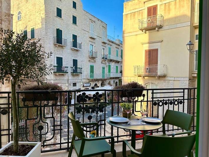 Ferienwohnung für 3 Personen, mit Ausblick und Balkon