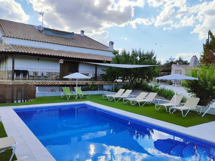 Casa rural para 2 personas, con Terraza y Jacuzzi además de Jardín y Piscina en Provincia de Toledo