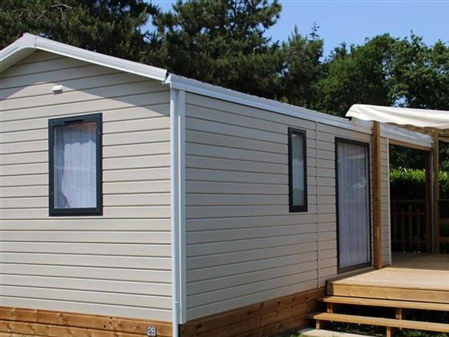 Camping Du Lac de Jaunay - Mobilheim 5 personen - Malaga in Landevieille, Loire-Tal