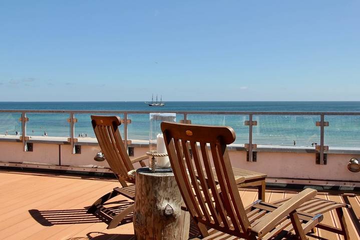 Ferienwohnung für 4 Personen, mit Balkon und Ausblick, kinderfreundlich in Dahme - 2