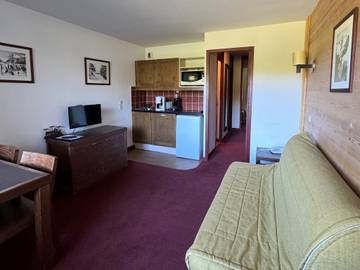 Gîte pour 4 personnes, avec balcon dans Belle Plagne