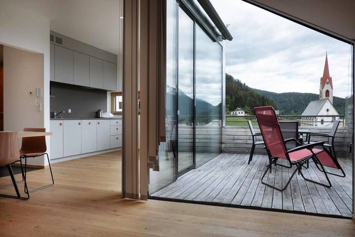 Gîte pour 5 personnes, avec Balcon ainsi que Terrasse et Vue à Dobbiaco - 4