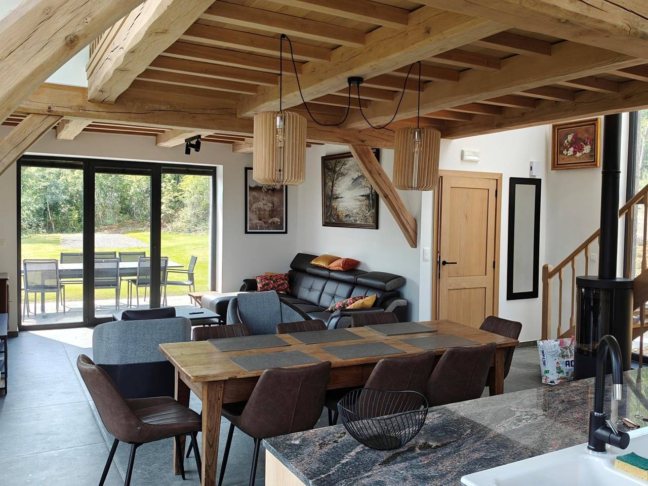 Schönes Ferienhaus auf dem Lande
 in Durbuy, Luxemburg Provinz