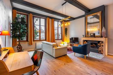 Gîte pour 4 personnes, avec terrasse à Nancy