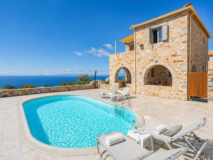Villa for 5 people, with ocean view and yard - 1